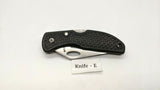 Maxam Mfg. China Nat'l Headquarters USA Folding Pocket Knife Combo Lockback Blk
