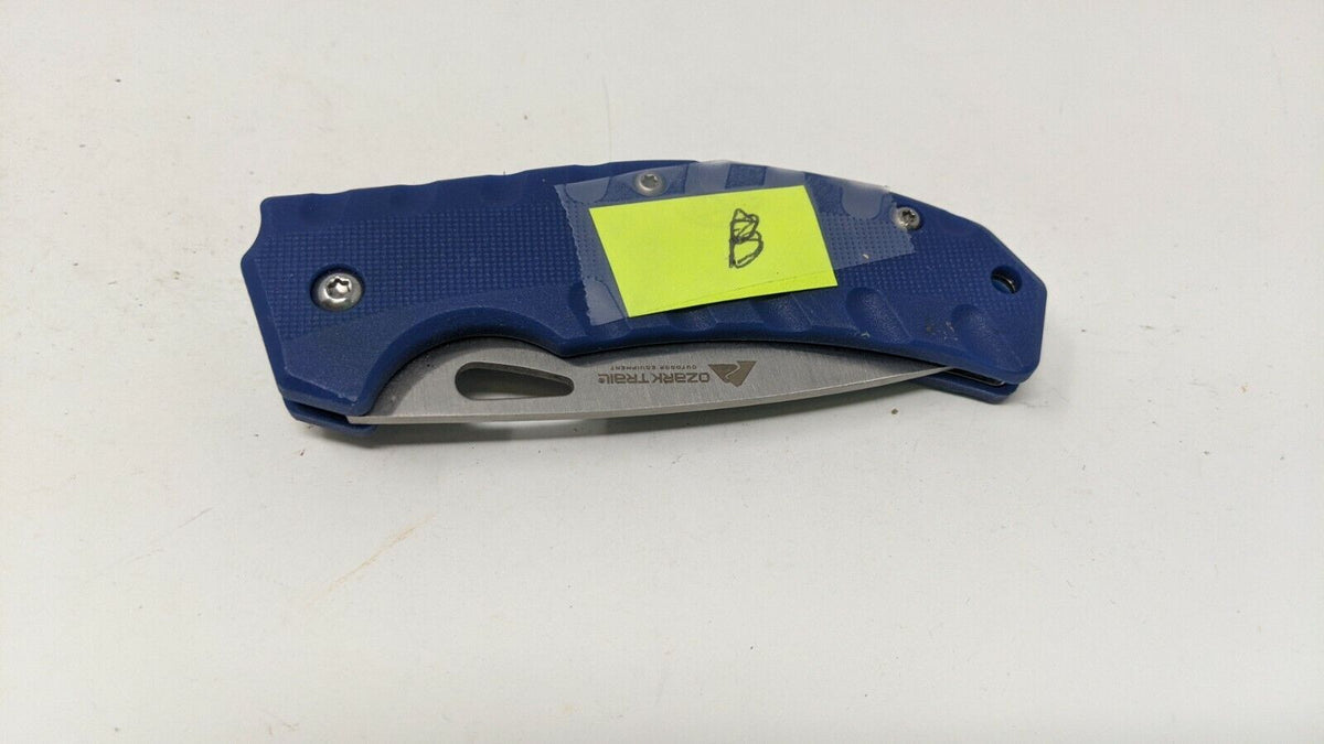 Mastercraft Folding Blade Utility Knife, Blue