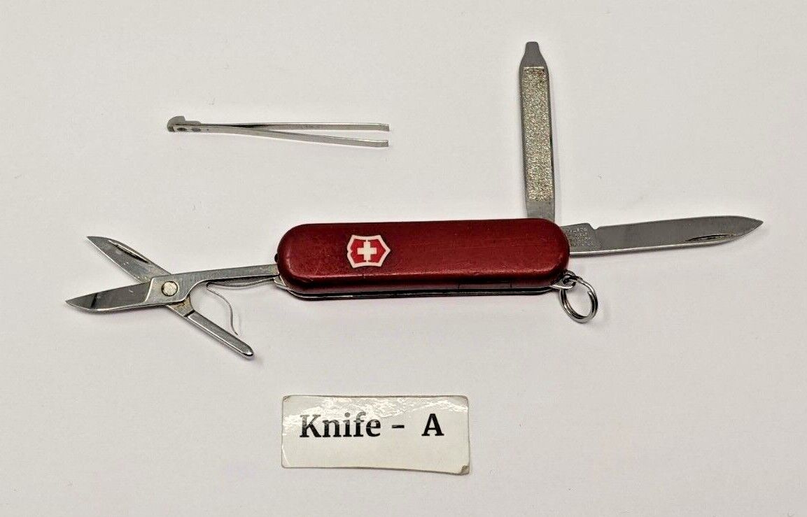 Victorinox SwissLite Swiss Army Pocket Knife Nail File Scissors *Vario