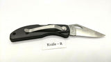 Stonebridge Single Combination Blade Folding Pocket Knife *Various Colors/Logos*