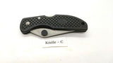 Sheffield Single Blade Folding Pocket Knife Lockback Combo Edge Nylon *Various*
