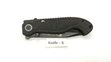 Smith & Wesson Special Tactical CKTAC Folding Pocket Knife Various Configs Black