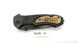 Tac-Force TF-606 Folding Pocket Knife Assisted Plain Edge Liner Stainless Steel