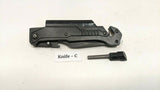 Albatross Best 6 In 1 Survival Tactical Folding Pocket Knife Combo Edge Liner
