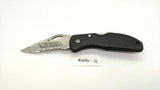Maxam Mfg. China Nat'l Headquarters USA Folding Pocket Knife Combo Lockback Blk