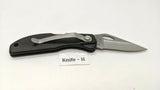 Maxam Mfg. China Nat'l Headquarters USA Folding Pocket Knife Combo Lockback Blk