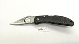 Stonebridge Single Combination Blade Folding Pocket Knife *Various Colors/Logos*
