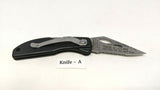 Stonebridge Single Combination Blade Folding Pocket Knife *Various Colors/Logos*