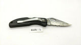 Maxam Mfg. China Nat'l Headquarters USA Folding Pocket Knife Combo Lockback Blk
