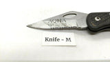 Maxam Mfg. China Nat'l Headquarters USA Folding Pocket Knife Combo Lockback Blk