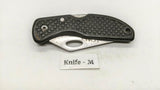 Maxam Mfg. China Nat'l Headquarters USA Folding Pocket Knife Combo Lockback Blk