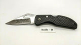 Maxam Mfg. China Nat'l Headquarters USA Folding Pocket Knife Combo Lockback Blk