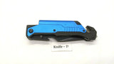 Albatross Best 6 In 1 Survival Tactical Folding Pocket Knife Combo Edge Liner