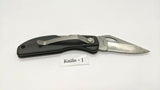 Maxam Mfg. China Nat'l Headquarters USA Folding Pocket Knife Combo Lockback Blk