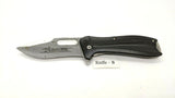 25 Years Friends Of NRA Pocket Knife Assisted Plain Edge Liner Lock Black Zytel