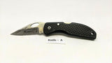Stonebridge Single Combination Blade Folding Pocket Knife *Various Colors/Logos*