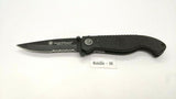 Smith & Wesson Special Tactical CKTAC Folding Pocket Knife Various Configs Black