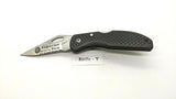 Stonebridge Single Combination Blade Folding Pocket Knife *Various Colors/Logos*