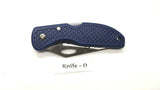 Stonebridge Single Combination Blade Folding Pocket Knife *Various Colors/Logos*