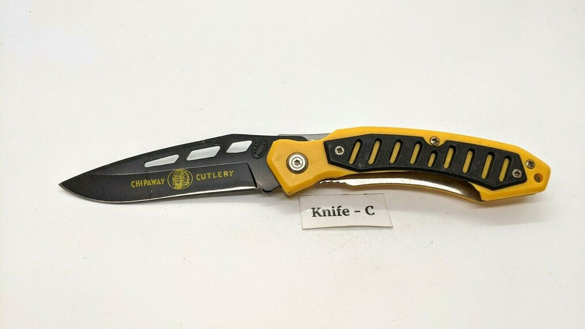 Frost Cutlery Chipaway Cutlery Folding Pocket Knife Liner Lock Plain