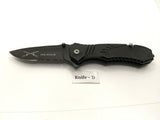 Tac-Force TF-606 Folding Pocket Knife Assisted Plain Edge Liner Stainless Steel