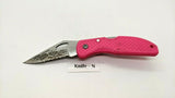 Stonebridge Single Combination Blade Folding Pocket Knife *Various Colors/Logos*