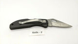 Maxam Mfg. China Nat'l Headquarters USA Folding Pocket Knife Combo Lockback Blk