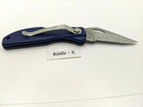 Stonebridge Single Combination Blade Folding Pocket Knife *Various Colors/Logos*