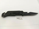Albatross Best 6 In 1 Survival Tactical Folding Pocket Knife Combo Edge Liner