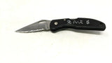 Maxam Mfg. China Nat'l Headquarters USA Folding Pocket Knife Combo Lockback Blk