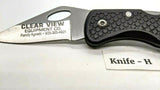 Maxam Mfg. China Nat'l Headquarters USA Folding Pocket Knife Combo Lockback Blk