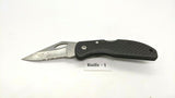 Maxam Mfg. China Nat'l Headquarters USA Folding Pocket Knife Combo Lockback Blk
