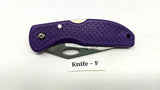 Stonebridge Single Combination Blade Folding Pocket Knife *Various Colors/Logos*