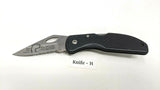 Stonebridge Single Combination Blade Folding Pocket Knife *Various Colors/Logos*