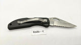 Stonebridge Single Combination Blade Folding Pocket Knife *Various Colors/Logos*