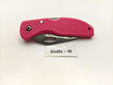 Stonebridge Single Combination Blade Folding Pocket Knife *Various Colors/Logos*
