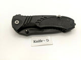 Tac-Force TF-606 Folding Pocket Knife Assisted Plain Edge Liner Stainless Steel
