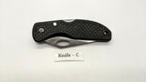 Maxam Mfg. China Nat'l Headquarters USA Folding Pocket Knife Combo Lockback Blk