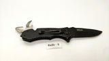 Tac-Force TF-606 Folding Pocket Knife Assisted Plain Edge Liner Stainless Steel