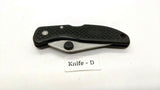 Sheffield Single Blade Folding Pocket Knife Lockback Combo Edge Nylon *Various*
