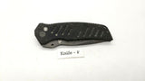 Gerber Swagger Folding Pocket Knife Frame Lock Combination Edge G10 All Black
