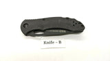 5.11 Limited Edition Blk Combo Edge Folding Pocket Knife Liner Lock Carbon Fiber