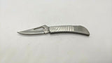 Frost Cutlery Folding Pocket Knife Surgical Steel Plain Wharncliffe Lockback SS