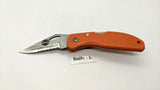 Stonebridge Single Combination Blade Folding Pocket Knife *Various Colors/Logos*