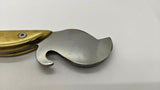 Claude Peeters Al Djote Fixed Blade Knife NO. I021 Certificate Of Authenticity