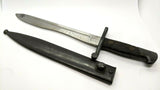 Vtg Rare Toledo Spain Bayonet/Fixed Blade Knife arr. Early 1940's Carbon Steel