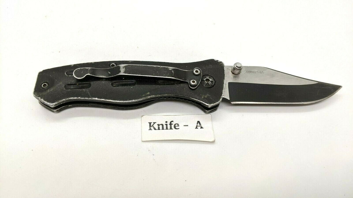 Winchester 4660714A Tactical Folding Pocket Knife Liner Lock Plain