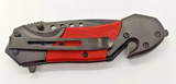 Morpilot No. 2061082 Tactical Combination Drop Point Folding Pocket Knife