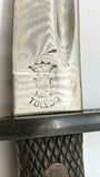 Vtg Rare Toledo Spain Bayonet/Fixed Blade Knife arr. Early 1940's Carbon Steel