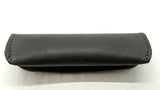 Vtg Laguiole Rossignol #7272 Folding Pocket Knife Wood Scales Blk Leather Pouch